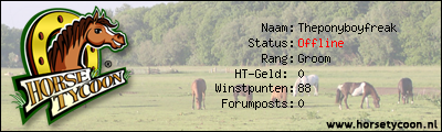 Status op www.hetpaardenspel.nl
